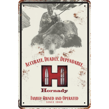 Picture of Hornady® Joyce Hornady Tin Sign